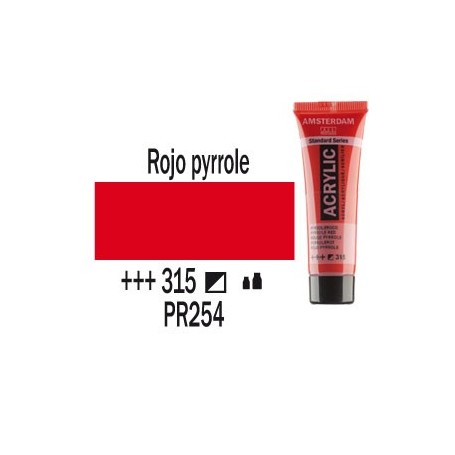 AAC TUBO 20 ML.ROJO PYRROLE