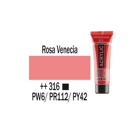 AAC TUBO 20 ML.ROSA VENECIA