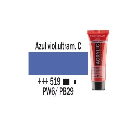 AAC TUBO 20 ML.AZUL U.VIOL.CL