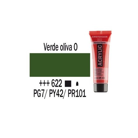 AAC TUBO 20 ML.VERDE OLIVA O.