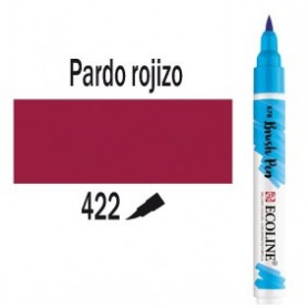 ECOLINE BRUSHPEN PARDO ROJ