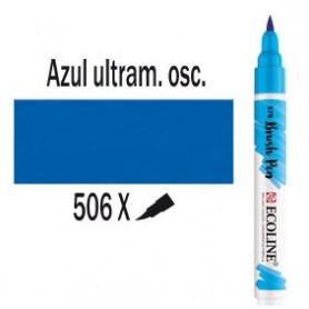 ECOLINE BRUSHPEN AZUL UTR OSC