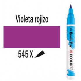 ECOLINE BRUSHPEN VIOLETA ROJ