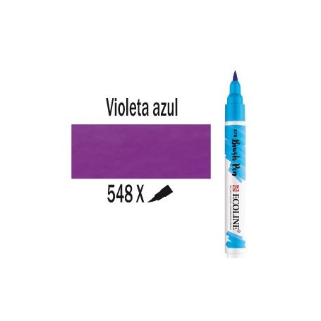 ECOLINE BRUSHPEN VIOLET AZUL