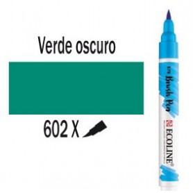 ECOLINE BRUSHPEN VERDE OSC