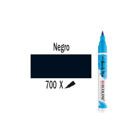 ECOLINE BRUSHPEN NEGRO