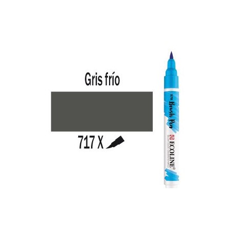 ECOLINE BRUSHPEN GRIS FRIO