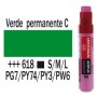 ROTULADOR ACRÍLICO PUNTA L VERDE PERMANENTE CLARO