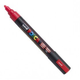 Rotulador Posca PC5-M Fluor Rojo