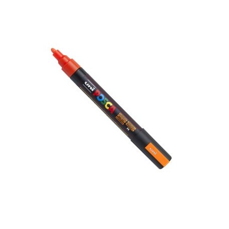 Rotulador Posca PC5-M Fluor Naranja