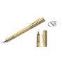 Estilográfica Graf Von Faber-Castell Anello Trazo B bañada en oro