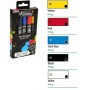Kit 5 Marcadores Pebeo 4ARTIST 4 mm Colores Básicos