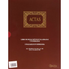 Libro Actas Miquelrius 100 Hojas Móviles