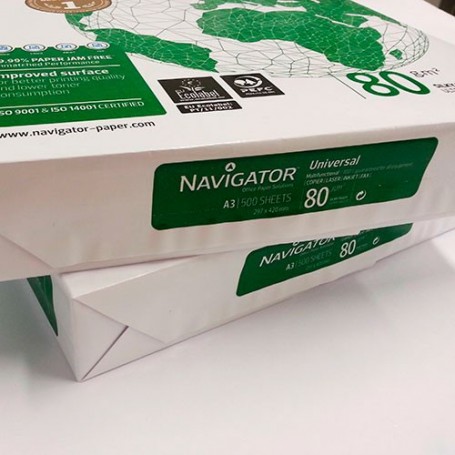 Papel Navigator Din A3 80 gr - 1 caja