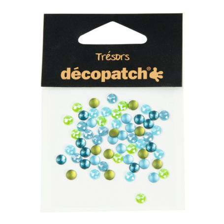 Tresors Redondos Azul/Verde Décopatch