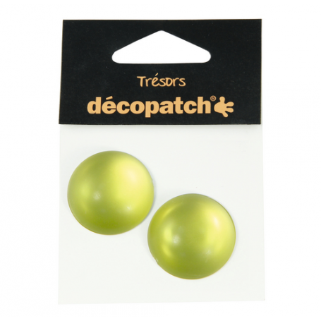 Tresors Redondos Verde Décopatch