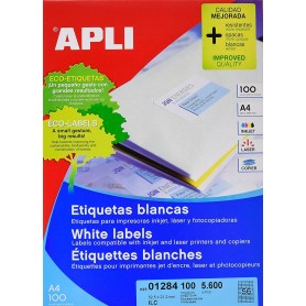 Etiquetas Apli 1284 Medidas 52,5 x 21,2 mm