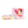 Gomets Caja metálica Corazón
