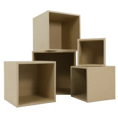 Set de 5 Marcos cubos 10x10/18x18cm