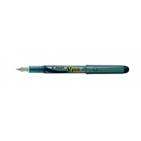 Pluma Desechable Negra Pilot VPen Silver