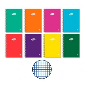 Cuaderno Milimetrado Folio Tapa Blanda , Pacsa School