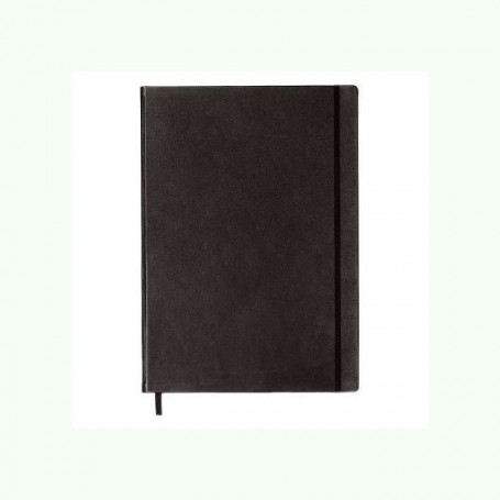 Notebook Master Cuero Negro Hoja Lisa Leuchtturm