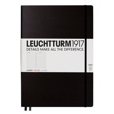 Notebook Master Slim Hoja Rayada Leuchtturm