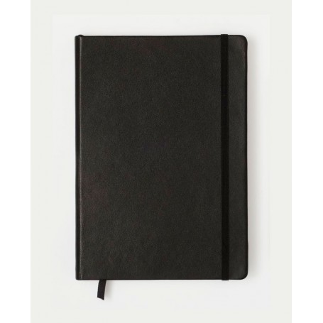 Notebook Medium Cuero Negro Hoja Lisa Leuchtturm