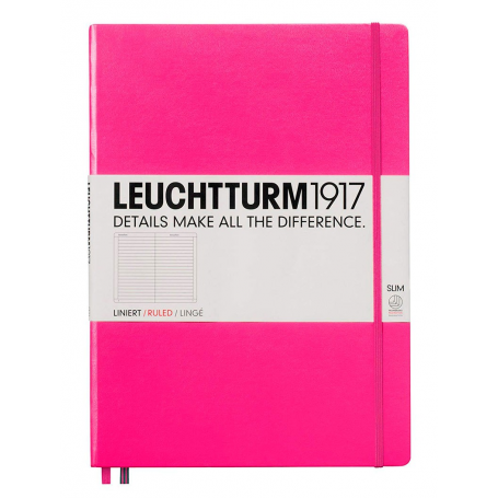 Notebook Master Slim Hoja Rayada Leuchtturm