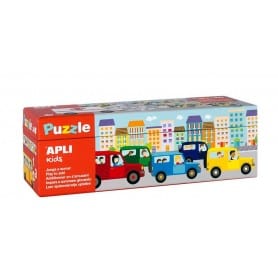 Puzzle Sumas Transportes, Apli Kids