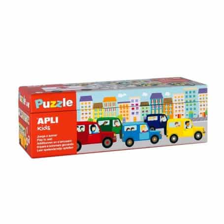 Puzzle Sumas Transportes, Apli Kids