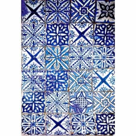 Papel arroz 306 Azulejos Azules Cadence