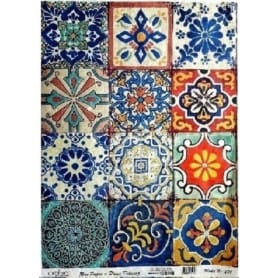 Papel arroz 307 Azulejos Cadence