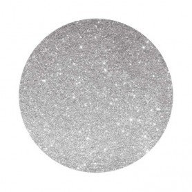 Bajoplato Glitter Plata 33 cm