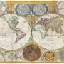Papel arroz 444 Mapa Mundi Cadence
