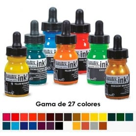 Liquitex ink - Gama 27 colores