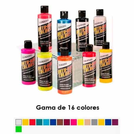 Auto Air Colors, Createx - Gama 16 colores