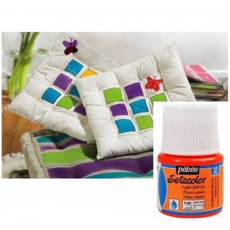 Setacolor Tejidos Claros 32 Naranja Fluor 45ml