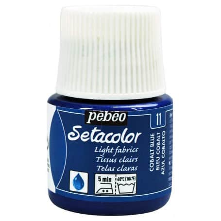 Setacolor Tejidos claros 11 Azul cobalto 45 ml