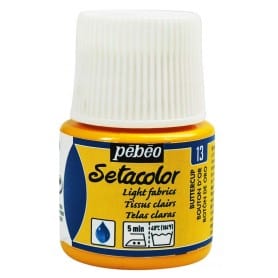 Setacolor Tejidos claros 13 Botón de oro 45 ml