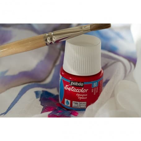 Setacolor Tejidos claros 24 Rojo cardenal 45 ml