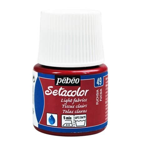 Setacolor Tejidos claros 49 Fucsia 45 ml