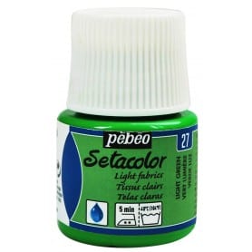 Setacolor Tejidos claros 27 Verde luz 45 ml