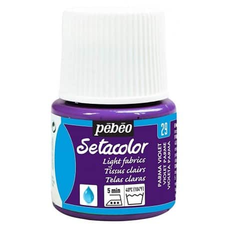 Setacolor Tejidos claros 29 Violeta parma 45 ml