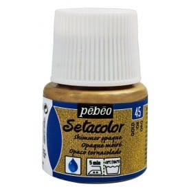 Setacolor tornasolado 45 Oro 45 ml