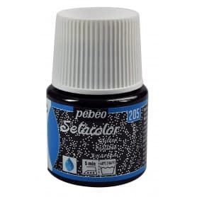 Setacolor tejidos claros irisado205 Onyx 45 ml