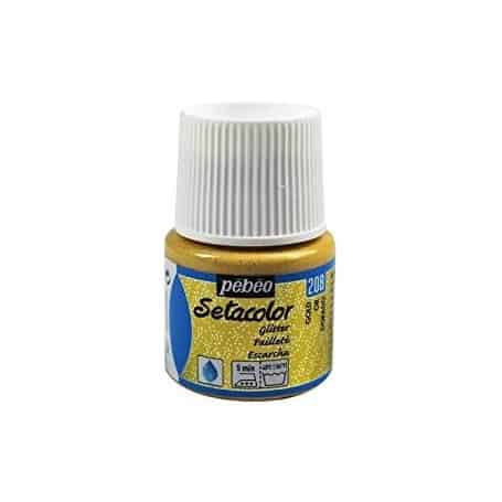 Setacolor tejidos claros irisado208 Oro 45 ml