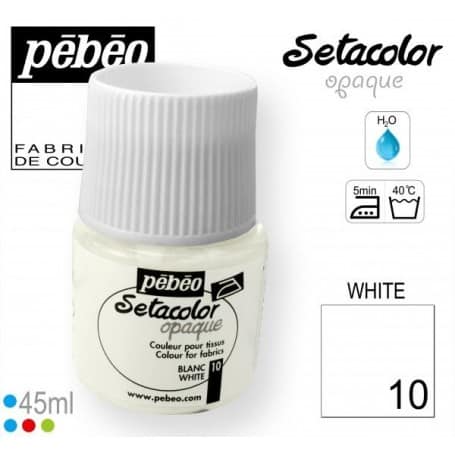 Setacolor opaco 10 Blanco 45 ml