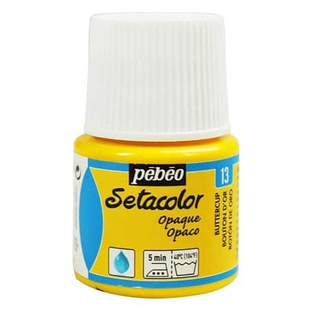 Setacolor opaco 13 Botón de Oro 45 ml