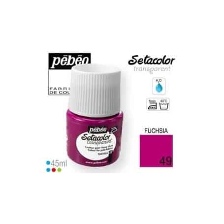 Setacolor Tejidos claros 49 Fucsia 45 ml